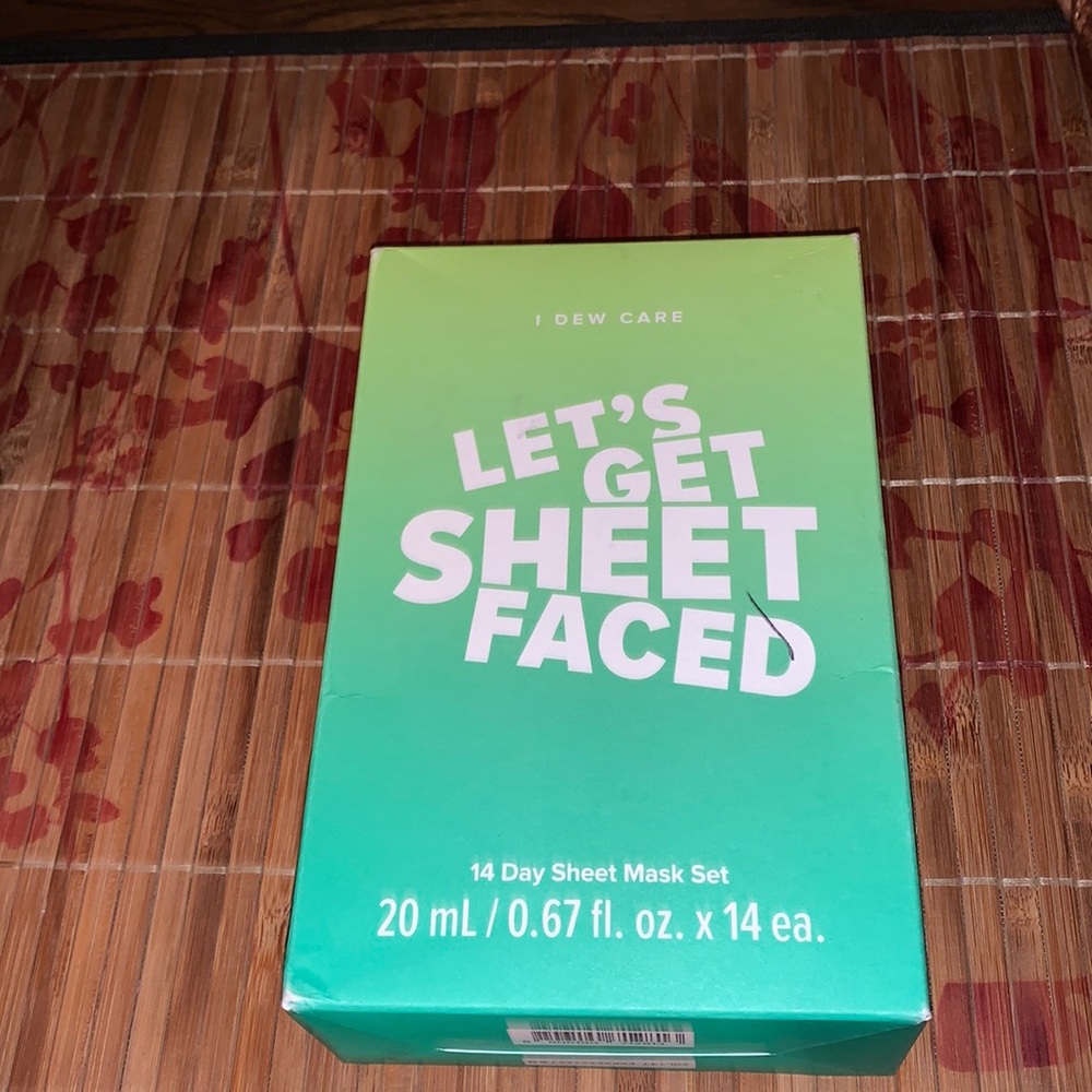 I Dew Care 14 Day Mask Set New